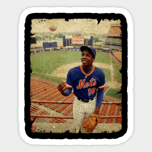 Dwight Gooden in New York Mets Sticker by SOEKAMPTI